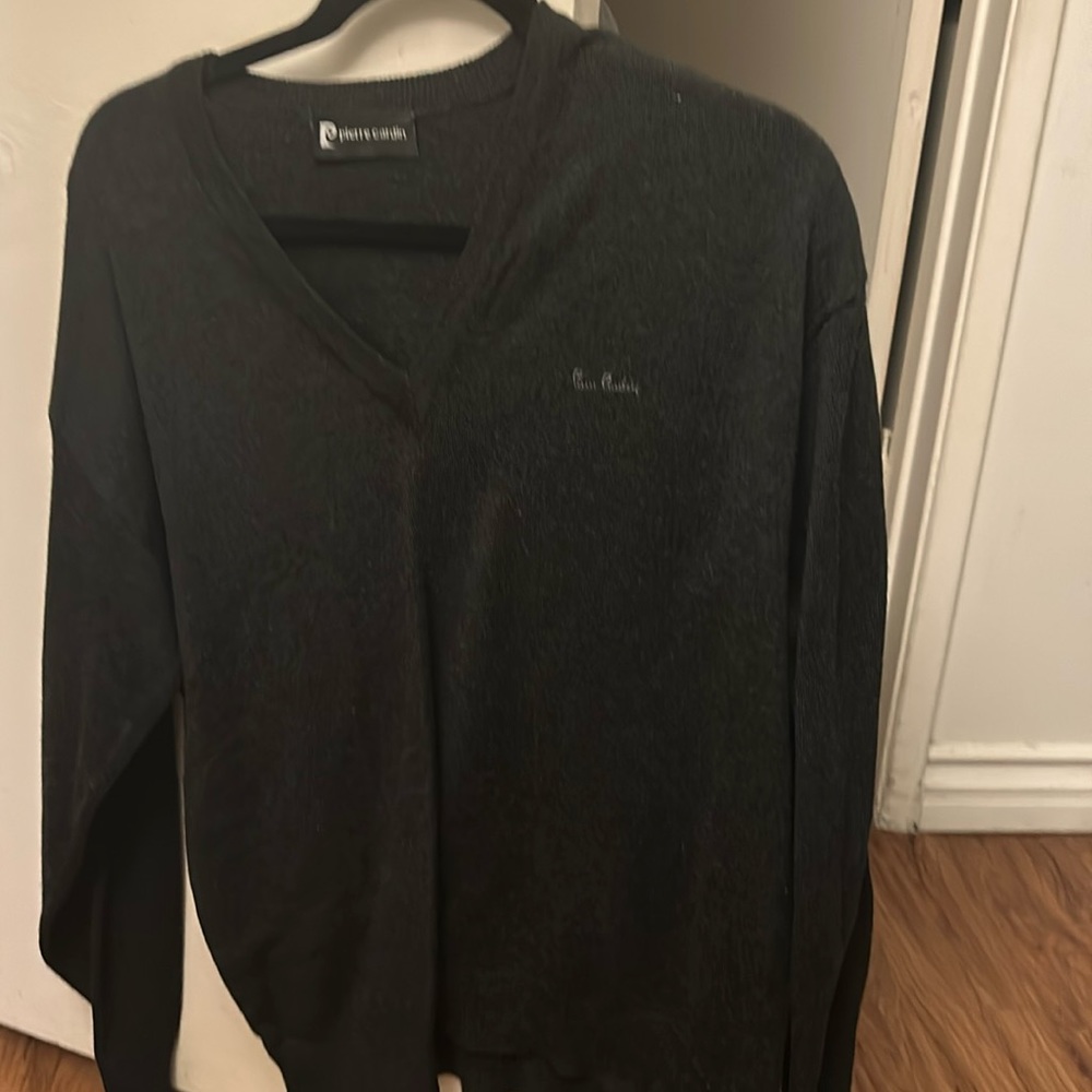 Pierre Cardin men’s v neck long sleeve sweater